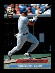 1992 Fleer Ultra - Ivan Rodriguez #139 Rookie Card