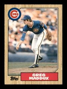 1987 Topps Traded - Greg Maddux #70T (RC) Rookie Card