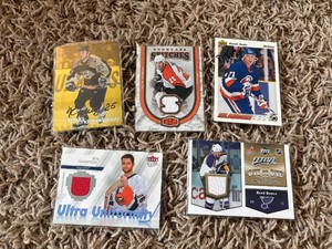 NHL Hockey Card Lot, Autographs and Game Used Jersey Card Lot
