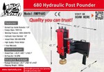 2026 Ray Tree Skid Mount Post Pounder