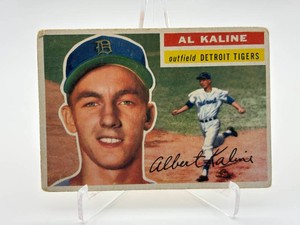 1956 Topps Al Kaline Vintage Baseball Card Hall of Famer Detroit Tigers