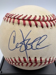 Chuck Knoblauch Autographed Baseball Minnesota Twins Legendary Player