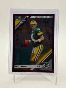 2019 Donruss Brett Favre Parallel Card Serial #d 150500 Green Bay Packers