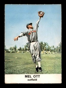 1961 Golden Press Hall of Fame - Mel Ott #1