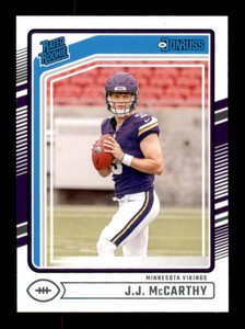 2024 Donruss Rated Rookie JJ McCarthy Vikings