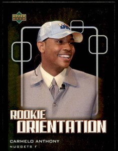2003-04 Upper Deck Carmelo Anthony Rookie Card