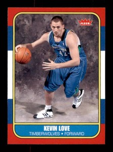 2008 Fleer Kevin Love Rookie Card