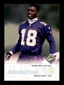 1998 Upper Deck UD Choice - Domination Next Randy Moss #270 (RC) Rookie Card