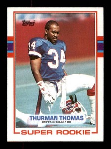 1989 Topps - Thurman Thomas #45 (RC) Rookie Card