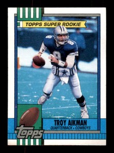 1990 Topps - Troy Aikman #482 Rookie Card