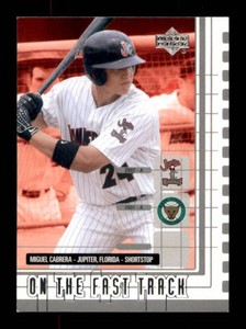 2002 Upper Deck Miguel Cabrera Rookie Card