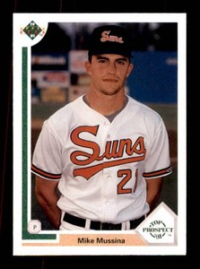1991 Upper Deck - Top Prospect Mike Mussina #65 (RC)