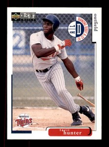 1998 Upper Deck Collectors Choice - Diamond Debut Torii Hunter #158 Rookie Card