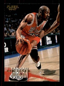 1996-97 Fleer - Michael Jordan #13 Chicao Bulls Legend NBA Greatest of All Time