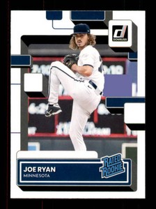 2022 Donruss Rated Rookie Joe Ryan Card Twins Legend