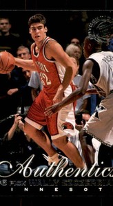 1999 Press Pass Wally Szczerbiak Rookie Card Minnesota Timberwolves Legend