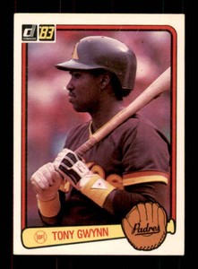 1983 Donruss - Tony Gwynn #598 (RC) Rookie Card