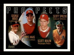 1996 Topps Prospects Scott Rolen MLB Hall of Famer
