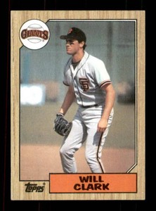 1987 Topps - Will Clark #420 (RC) Rookie Card