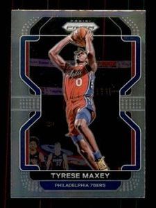 2021-22 Panini Prizm Tyrese Maxey Rookie Card