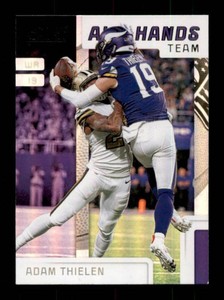 2019 Panini Adam Thielen Insert All Hands Team