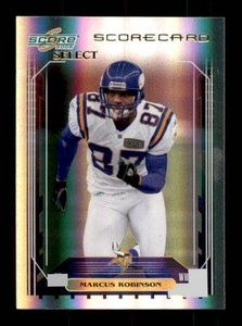 2006 Score Select - Marcus Robinson #157 Scorecard 100