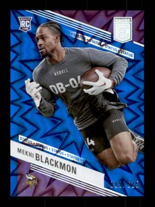 2023 Panini Donruss Elite Football Mekhi Blackmon Rookie Card Parallel