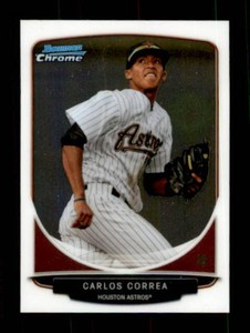 2013 Bowman Chrome Carlos Correa Rookie Card