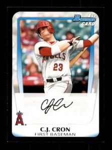 1st Bowman Card C.J. Cron Rookie Card