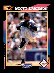 Starting Lineup Scott Erickson Card Minnesota Twins