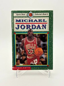 Michael Jordan Scholastic Collectors Book Sports Shorts