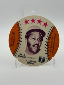 Willie Stargell Vintage Baseball Card Circle Hall of Fame