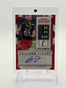2020 Panini Contenders Draft Picks - College Ticket Autographs Josiah Deguara #204 (AU, RC)