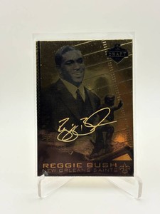 2006  NFL Reggie Bush Gold Draft Day Rookie Card Serial #d 619