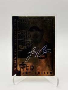 Jay Cutler Gold Draft Day Rookie Card Serial #d 2006