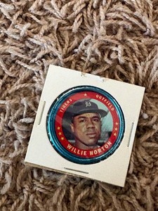 Willie Horton Topps Coin Vintage