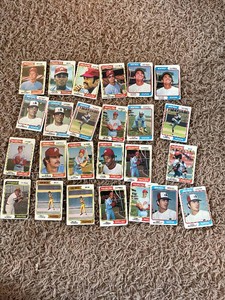 1974 Topps Vintage Card Lot Baseball Cards