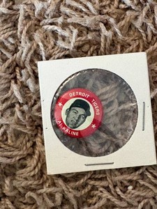 Vintage Al Kaline Detroit Tigers Pin MLB Hall of Fame Baseball