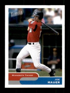 2004 Topps Bazooka - Joe Mauer #244 Rookie Card