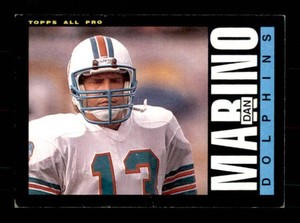 1985 Topps Dan Marino Vintage Football Card NFL Legend