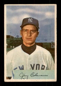 1954 Bowman Color Jerry Coleman Vintage Card