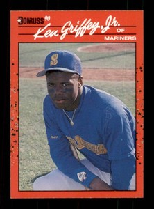 1990 Donruss Ken Griffey Jr. 2nd Year Card
