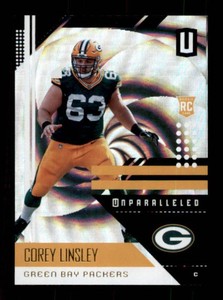 2018 Panini Unparalleled - Corey Linsley #74 Whirl 100 (RC)