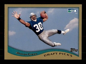 1998 Topps - Draft Picks Ahman Green #350 (RC) Rookie Card