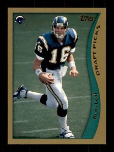 1998 Topps - Draft Picks Ryan Leaf #332 (RC) Rookie Card