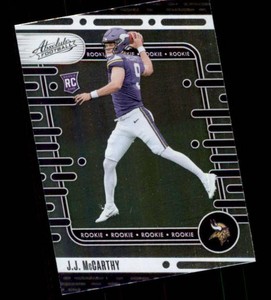 2024 Panini Albsolute J.J. McCarthy Rookie Card