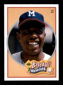 1991 Upper Deck Hank Aaron Insert Card