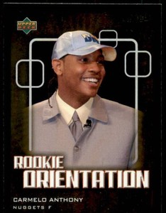 2003-04 Upper Deck Carmelo Anthony Rookie Card