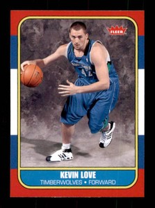 2008 Fleer Kevin Love Rookie Card