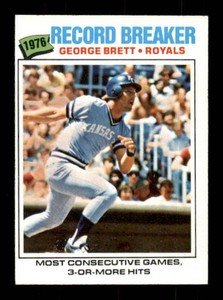 1977 Topps - Record Breaker George Brett #231